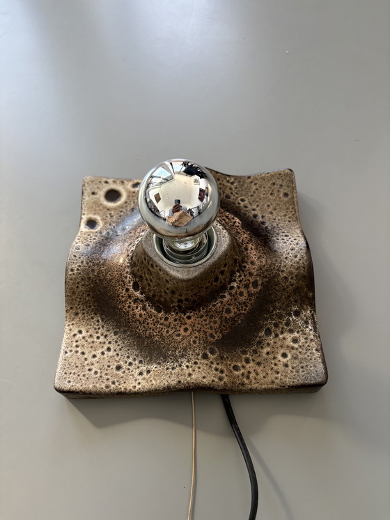 Image 1 of Fat Lava keramische vintage wandlamp