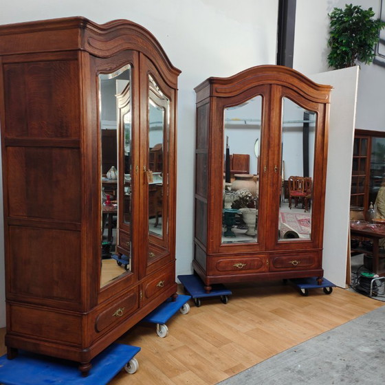 Image 1 of Set di armadi vintage, armadi, armadi a specchio, smontabili