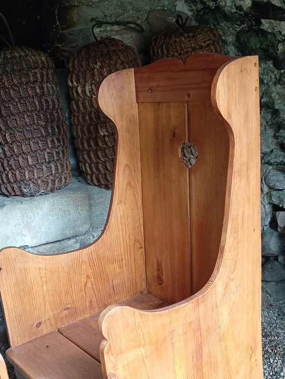 Coppia di Poltrone rustiche – Legno (photo 9 of 11)
