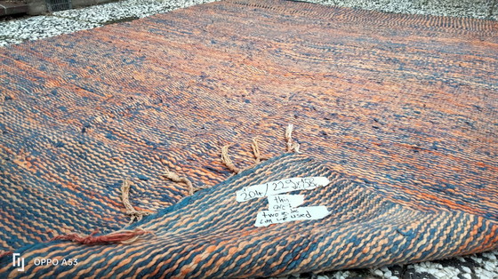 Image 1 of Hand-knotted Berber wool rug 200x104cm