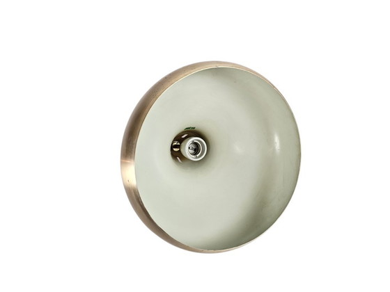 Image 1 of Lampada a sospensione in stile Fog & Morup - oro champagne - Danimarca - anni '70