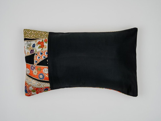 Image 1 of The Noir Noshi Ceremonial Lumbar Pillow