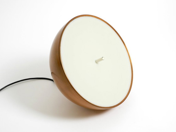 Image 1 of Rara lámpara colgante Space Age original de los años 70 con pantalla de cobre de Staff