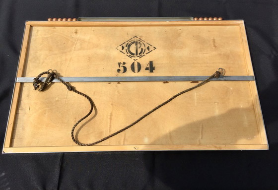 Image 1 of MIROIR MODERNISTE ART DECO 