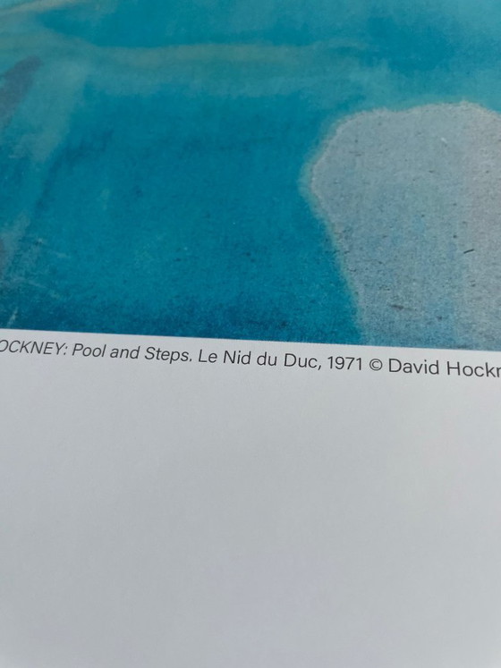 David Hockney (1937–2026), Pool und Treppe, 1971, Copyright David Hockney, Gedruckt in Dänemark – Posters (photo 6 of 13)
