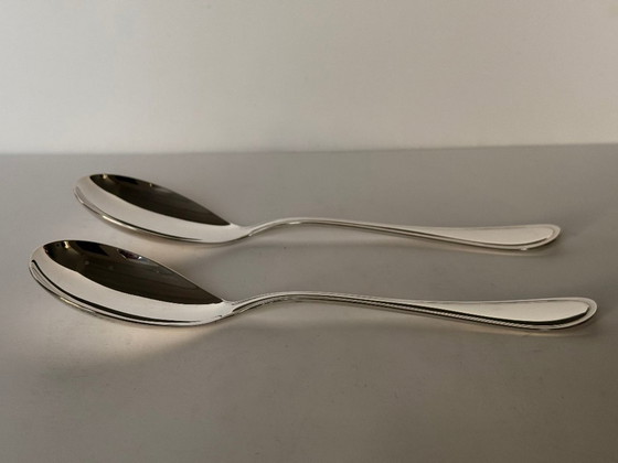 Image 1 of Service de table suédois Faden en argent massif Wilkens, composé de 16 pièces.