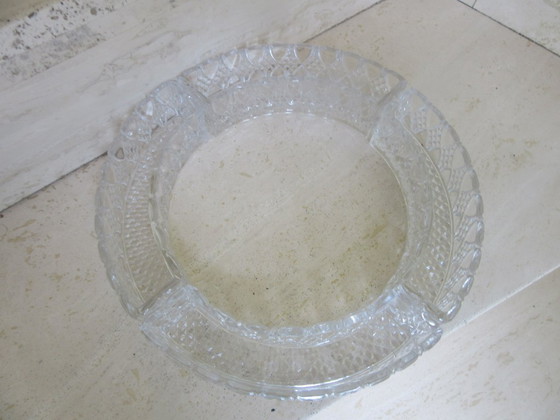 Image 1 of Centrotavola modulare vintage in cristallo tagliato o vetro pesante, modello MCM 250726