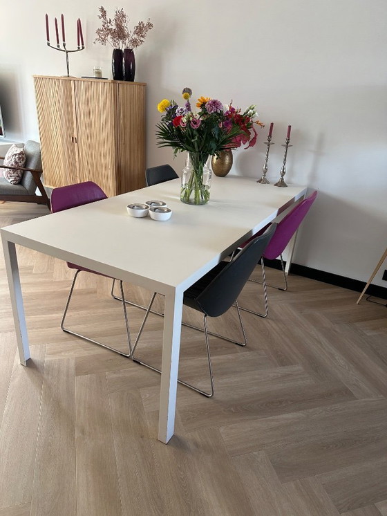 Image 1 of Metaform K1 eettafel keramiek wit 200cm