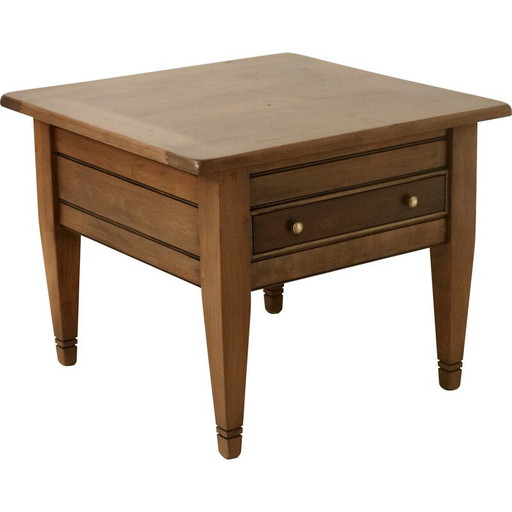Scandinavische vintage teakhouten bijzettafel, jaren 1960