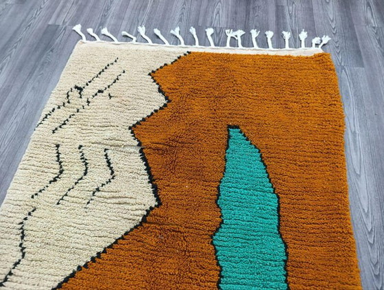 Image 1 of Handmade Natural Wool Rug, Size 150/250 cm