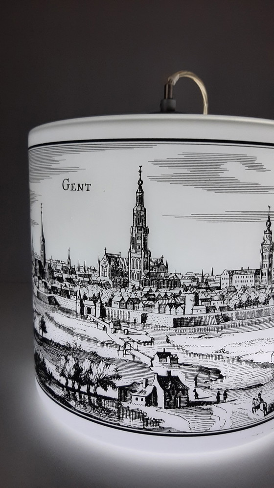 Image 1 of Lampada a sospensione Philips di metà secolo