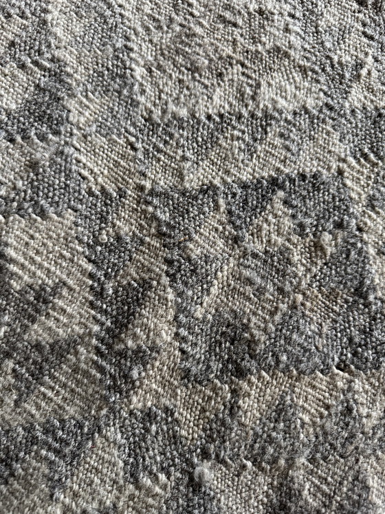 Image 1 of Kilim annodato a mano, tonalità della terra berbere, senza tempo