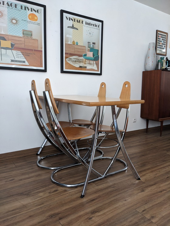 Image 1 of Mirima Aria Vintage Tafel en Stoelen