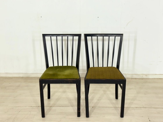 Image 1 of Set van 4 vintage stoelen / eetkamerstoelen uit de jaren 60