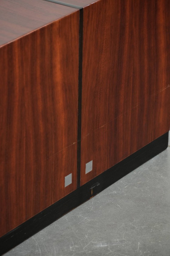 Image 1 of Großer und einzigartiger rechteckiger Couchtisch im Art-Deco-Design von Schuitema aus der Decoforma-Serie