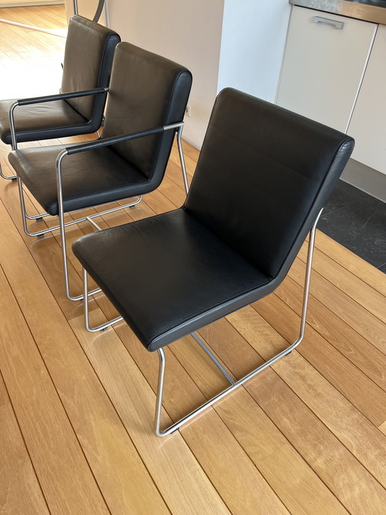 Image 1 of 6 sillas de comedor Leolux Spring