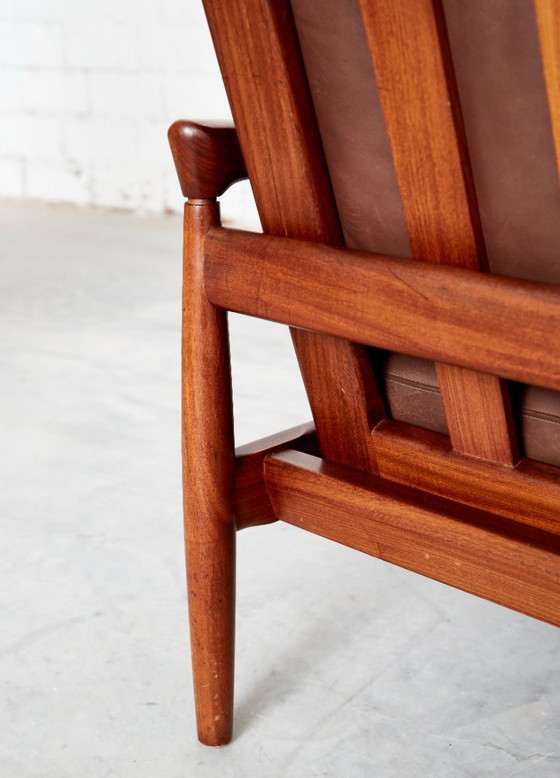 Coppia di Easy Chairs Modello 'Kolding' di Erik Wørts per IKEA – Poltrone, Leather (photo 9 of 16)
