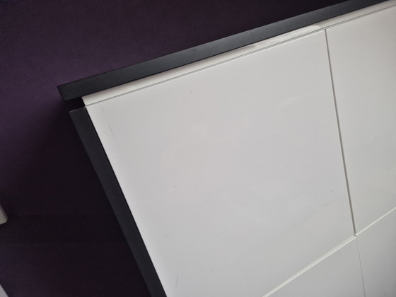 Image 1 of Bert Plantagie oak basalt sideboard, TV unit, and cube cabinet with 4 doors