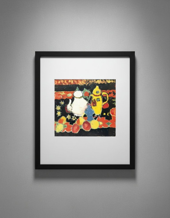 Image 1 of Jawlensky von, Alexej - Natura morta con brocca gialla e bianca - Stampa artistica