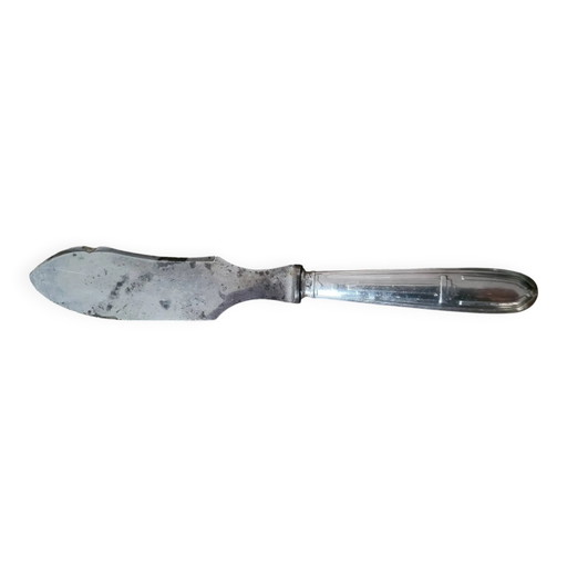 Art Deco silver butter knife