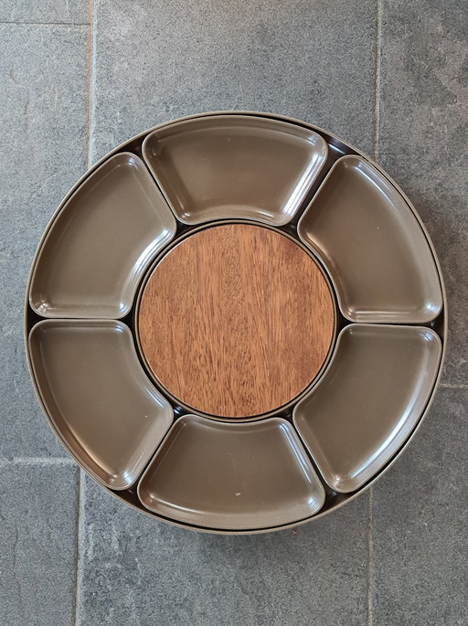 Lazy Susy - Lazy Susan turntable.