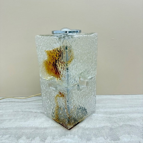 Image 1 of Murano Glass Table Lamp by Toni Zuccheri for Mazzega, 1970s