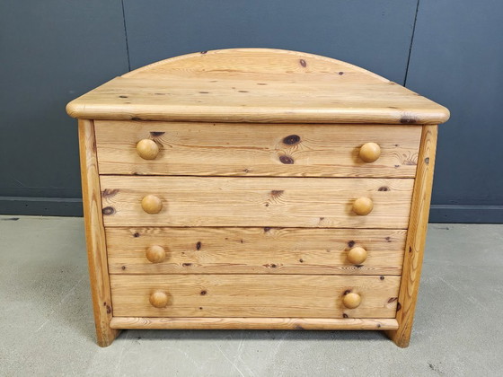 Image 1 of Cómoda escandinava de madera de pino, años 80