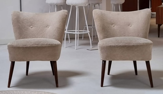 Image 1 of Mid Century cocktailstoelen