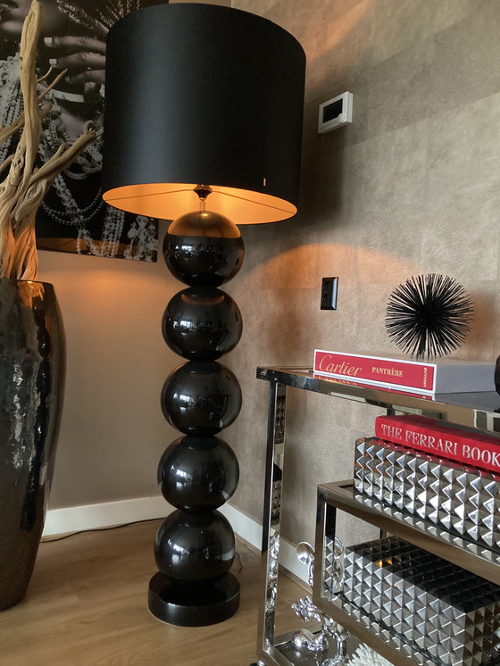 Image 1 of Stout Milano Stehlampe, schwarz, 5 Kugeln, Eric Kuster-Stil