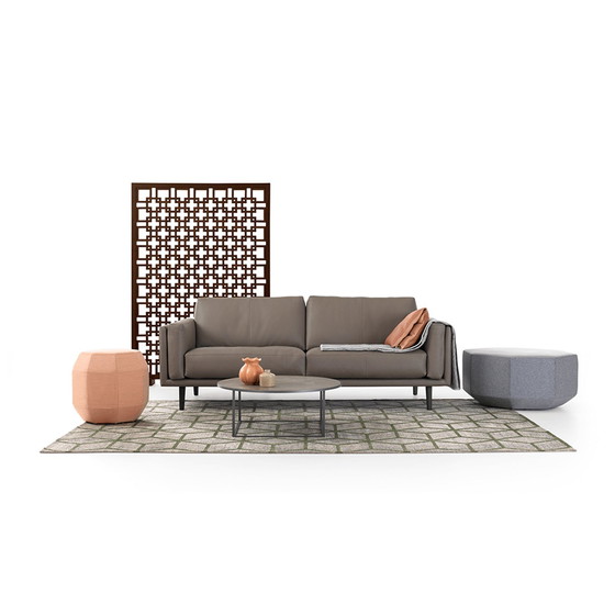 Image 1 of Leolux Bellice 2,5-Sitzer-Sofa mit Hocker