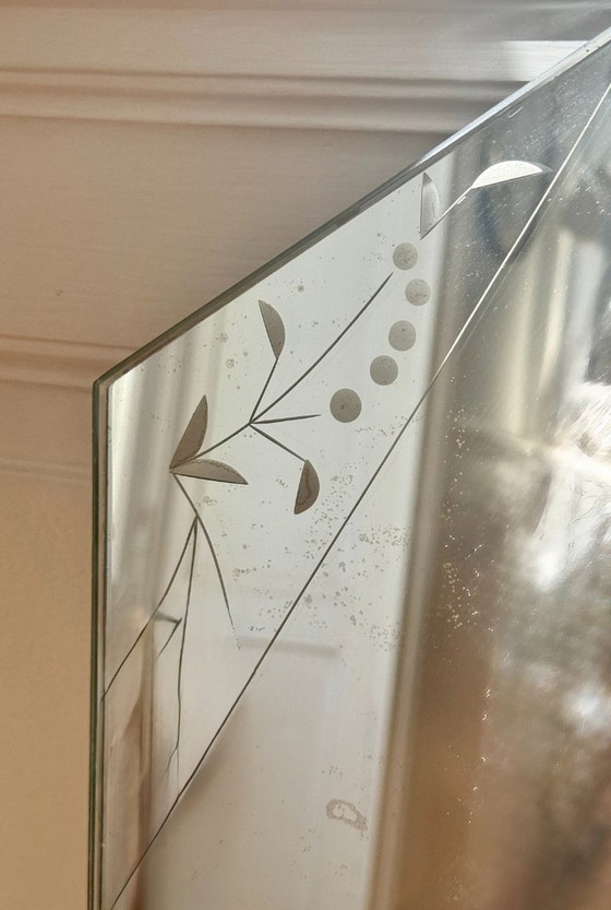 Miroir Glace Biseautée – Glass, Wood (photo 6 of 8)