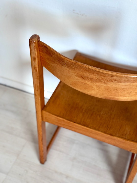 Sedia da orchestra vintage Sven Markelius anni '30, Sedie da pranzo, Legno, Marrone (foto 6 di 9)