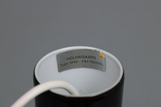 Image 1 of Michael Bang (1942-2013) - lot de 2, lampes suspendues Mini P&T Pendel - Holmegaard, Danemark