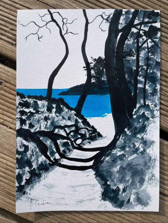 Image 1 of Artist's sketch 21x15cm