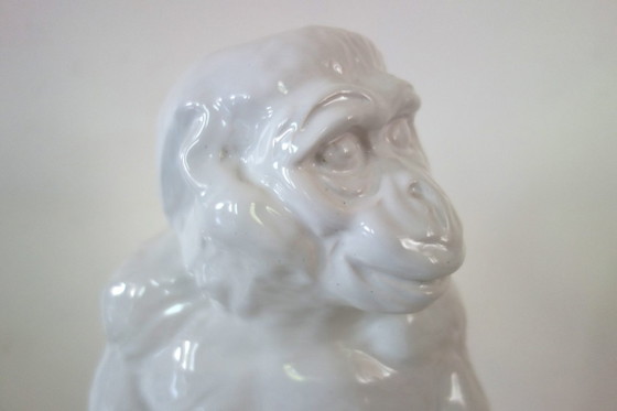 Image 1 of Vintage handcrafted ceramic plant pot, Italy