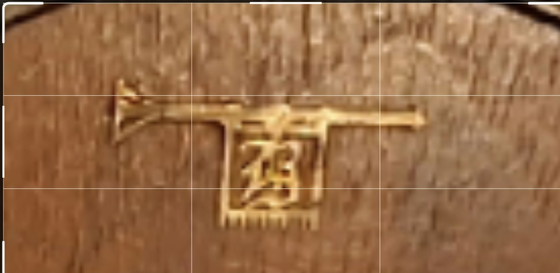 Bazuin Orologio da camino antico in legno con pendolo e chiave di carica, Vetro, Marrone (foto 2 di 5)