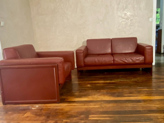 Image 1 of  korium km 3/1 fauteuil van Tito Agnoli voor Matteo Grassi, Italië, jaren 1980.