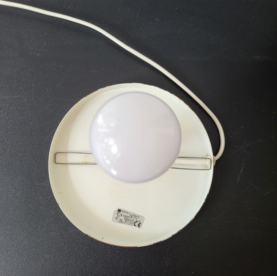 Image 1 of Contemporary Opaline Wit Glazen Globelamp