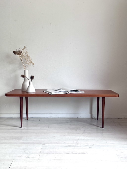 Vintage Teak Coffee Table 1960s – salontafels, Wood