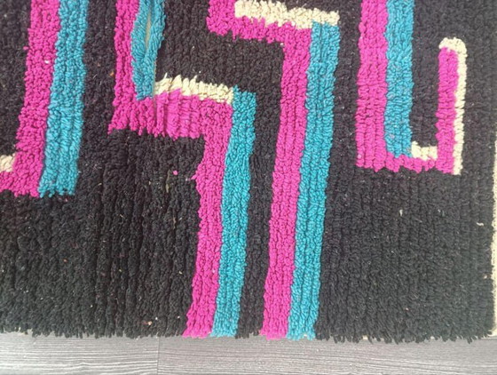 Image 1 of Handmade Moroccan pure wool rug, 150/250 cm