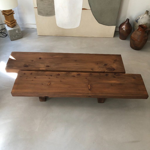 Coffee table, stamped and numbered