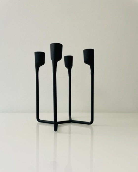 Image 1 of Candelabro Normann Copenhagen Heima in ghisa nera