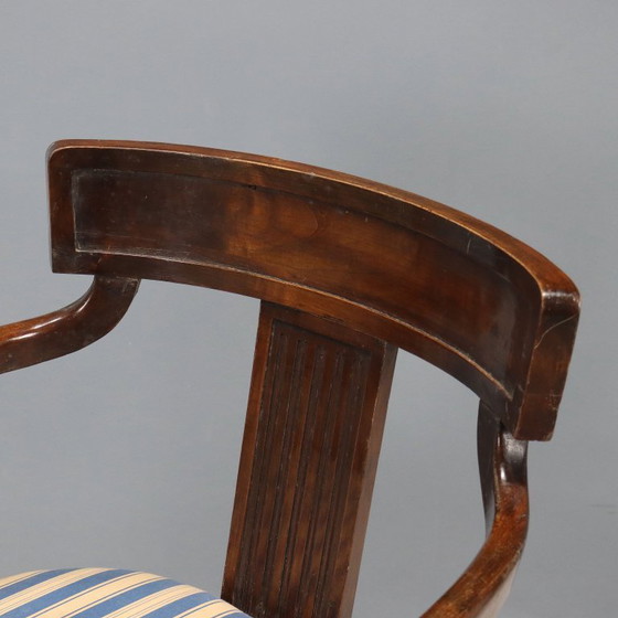 Image 1 of Coppia di poltrone in noce