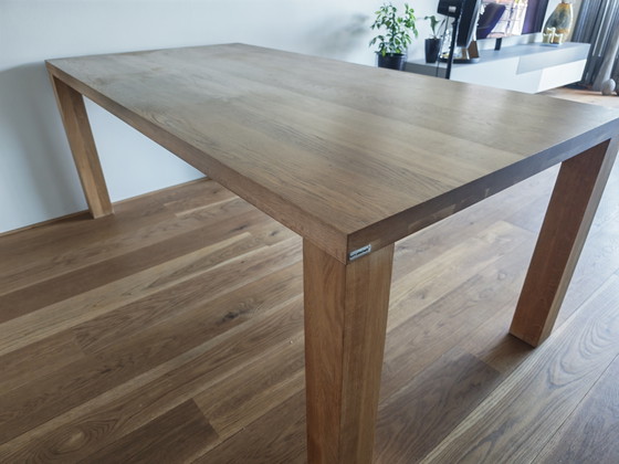 Image 1 of Bert Plantagie oiled oak dining table 100x200 cm