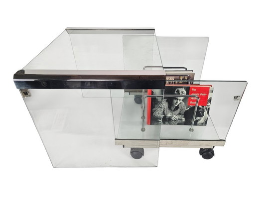 Image 1 of Gallotti & Radice - Pierangelo Gallotti - side table & trolley - Italy - 70's