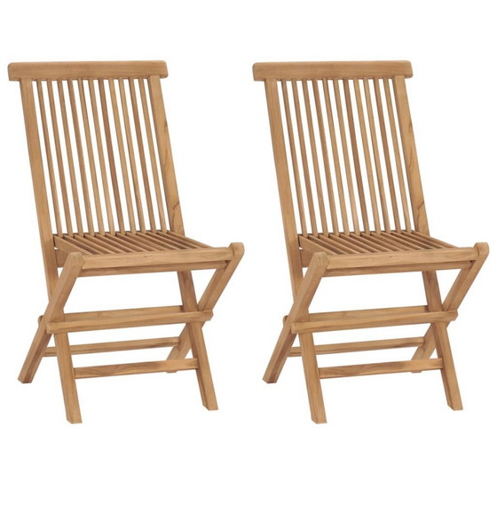 Image 1 of Buiten tafel met 2 stoelen