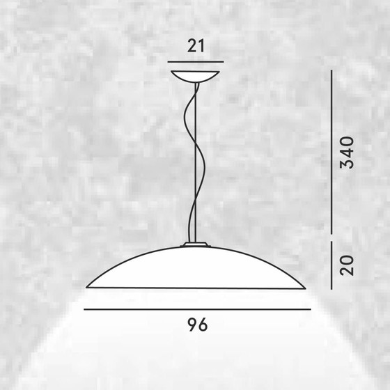 Diesel pour lampe à suspension de bruit blanc Foscarini – Aluminium (photo 4 of 15)