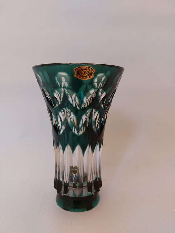 Image 1 of Val Saint lambert Vase