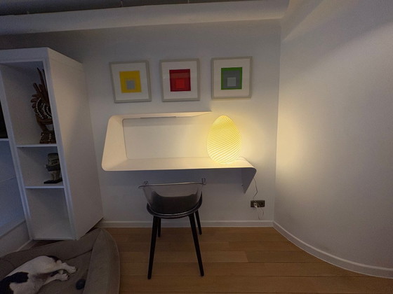 Image 1 of Grote tafellamp van Murano-glas, Italië, circa 1985-1995