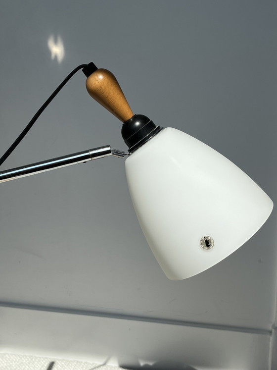 Vintage IKEA Skärholmen Tafellamp | Mid-Century Style – Tafellampen, Chrome, Glass (photo 3 of 8)